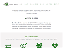 Tablet Screenshot of mercyworksmi.org